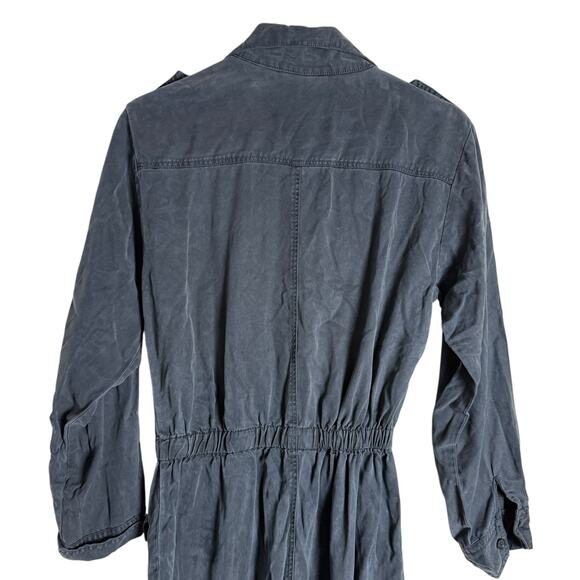 Young Fabulous & Broke Navy Flight Suit Utility Jumpsuit Midnight Pigment Size S - Picture 10 of 14